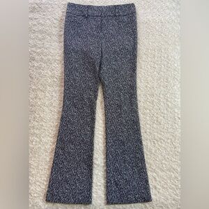 New York & Co 7th Avenue Suiting Collection Black and White Flared Pants Size 4
